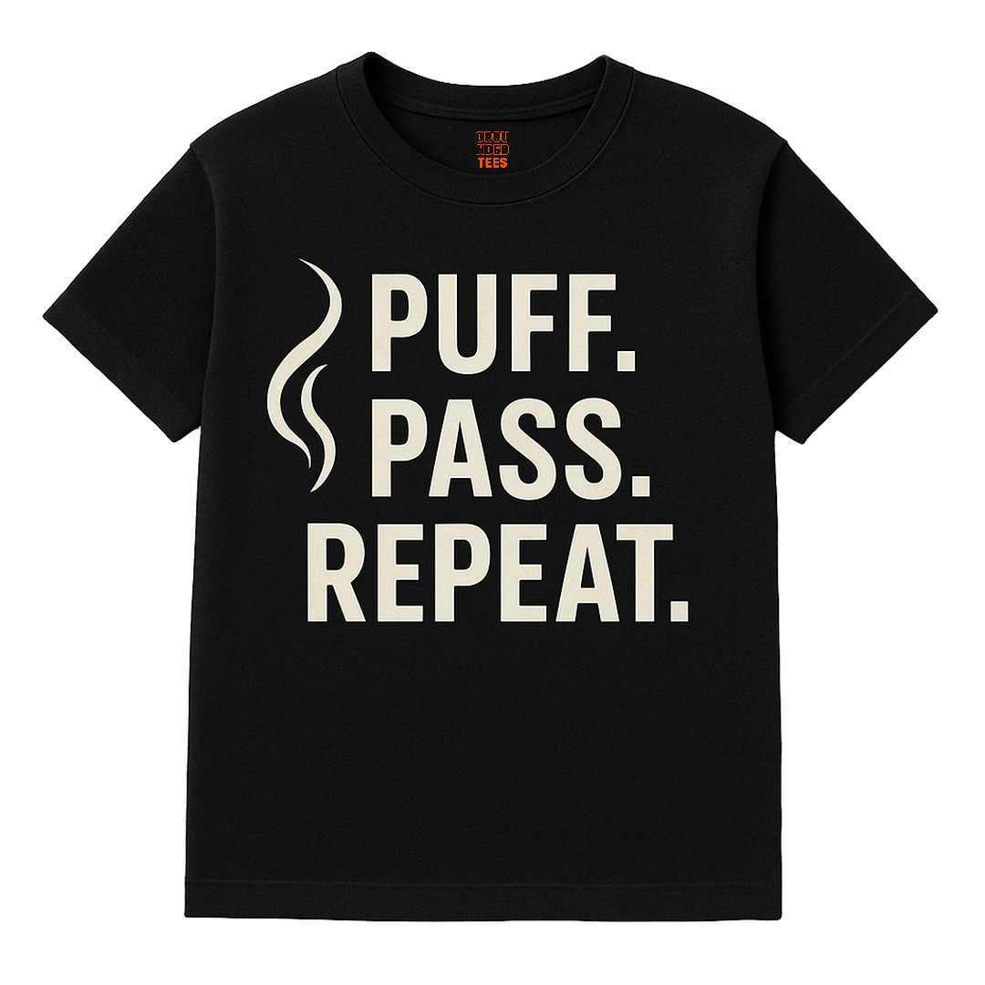 Puff Pass Repeat Tee