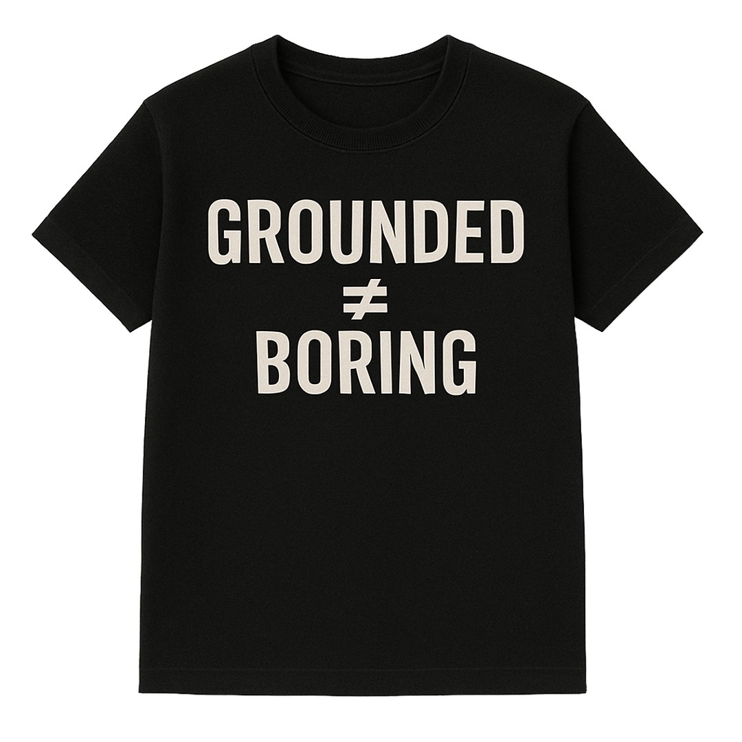 Grounded Boring Tee